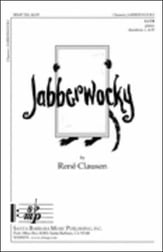 Jabberwocky SSAATTBB choral sheet music cover